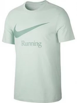 Image of Nike Dry Run Hbr T-Shirt - Green