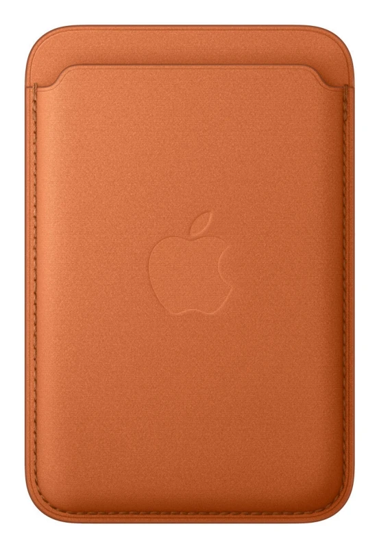 Image of Apple iPhone FineWoven Wallet with MagSafe - Fox Orange MGH64ZM/A