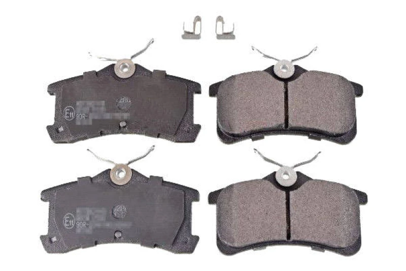 Image of SWAG 33 10 5447 Brake pad set Rear Axle, with acoustic wear warning Brake Pad Set,disc brake (402)