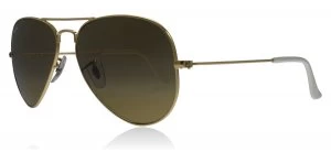 Image of Ray-Ban 3025 Aviator Sunglasses Arista 001/3K Small 55mm