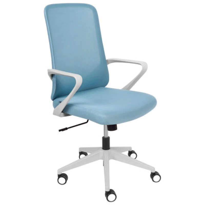 Image of Beliani Office Chair Expert Light Blue