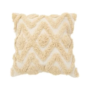 image of Sass & Belle Blanca Tufted Diamond Cushion