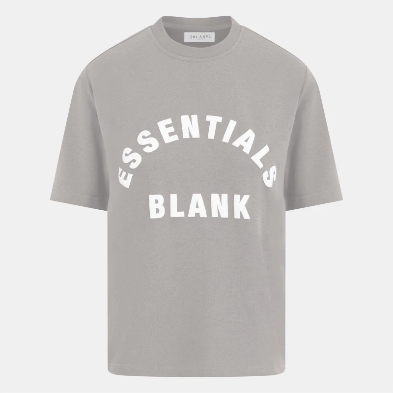 Image of Blank Essentials Blank Arched Print Puff T-Shirt Ladies Alloy female 16 (XL)
