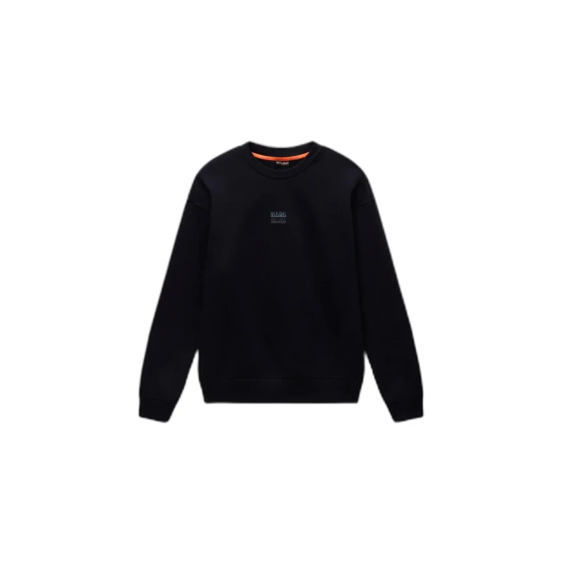 Image of Sweatshirt Napapijri B-Elevated Logo Noir Male XS