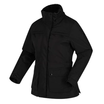 Image of Regatta Linnette Waterproof Jacket - BlkHighShine