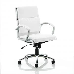 image of Adroit Classic Executive Chair With Arms Medium Back White Ref