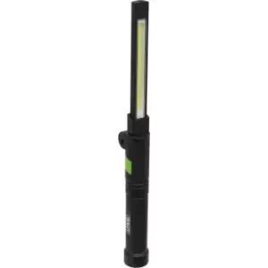 Image of Aluminium Folding Pocket Light - 2 COB & 1 SMD LED - Rechargeable - Magnetic