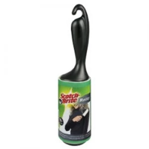 image of Scotch Brite Lint Roller 101.6 x 386.1mm White Black