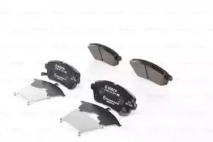 Image of Bosch 0986494321 BP1211 Brake Pad Set Disc Brake Front Axle