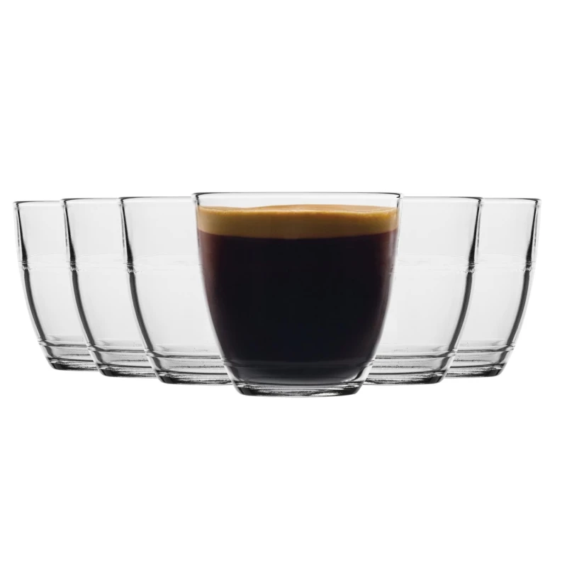 Image of Duralex Gigogne Glass Tumblers - 220ml - Pack of 12 Clear