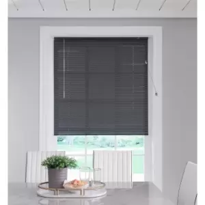 Image of Aluminium Venetian Blind - Charcoal - 110x160cm