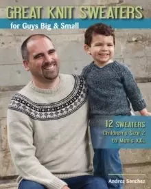 image of Great Knit Sweaters for Guys Big & Small : 12 Sweaters Childrens Size 2 to Mens Xxl