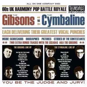 Image of The Gibsons Vs. The Cymbaline - 60s UK Harmony Pop Battle Royale CD