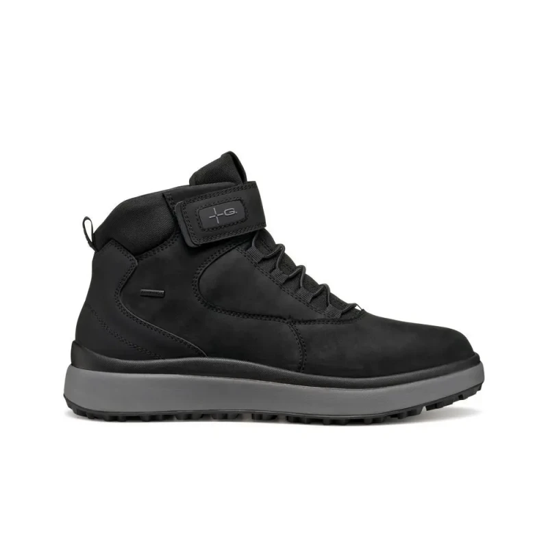 Image of Geox Lace-up trainers with grip Geox Granito ABX C Noir Male 43