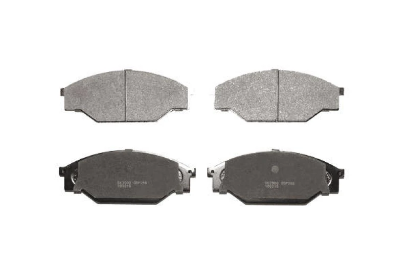 Image of LPR 05P266 Brake pad set not prepared for wear warning indicator Brake Pad Set,disc brake (402)