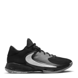 Image of Nike Zoom Freak 4, Black/White-Lt Smoke Grey, size: 10, Male, Basketball Performance Low, DJ6149-001