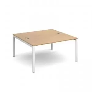Image of Connex starter units back to back 1400mm x 1600mm - white frame and