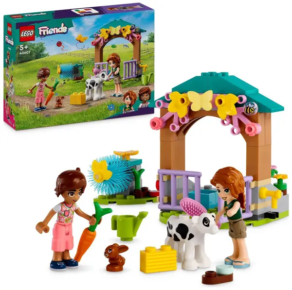 LEGO Friends Autumn's Baby Cow Shed Farm Animal Toy 42607