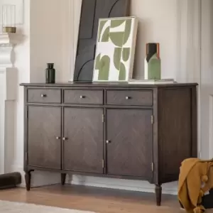 Image of Matola Dark Wood Large Sideboard Matola Brown