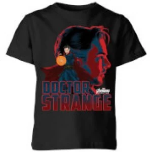 image of Avengers Doctor Strange Kids T-Shirt - Black - 11-12 Years