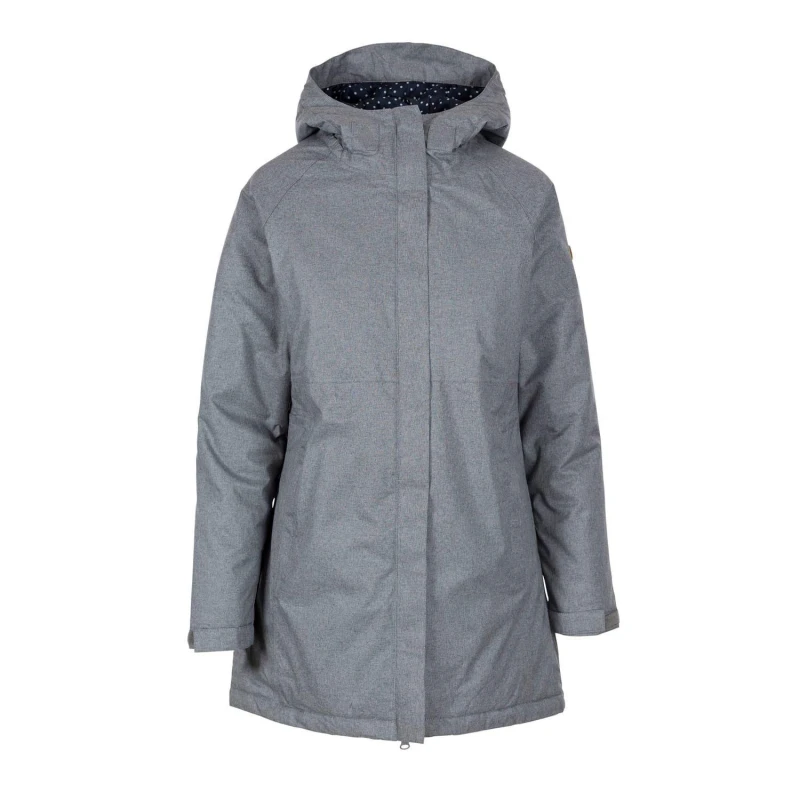 Image of Trespass Wintertime Waterproof Jacket Grey female 10