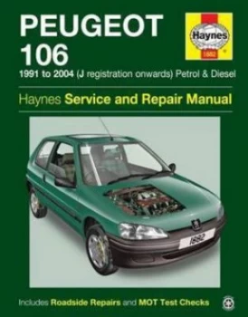 Image of Peugeot 106 Service and Repair Manual Paperback