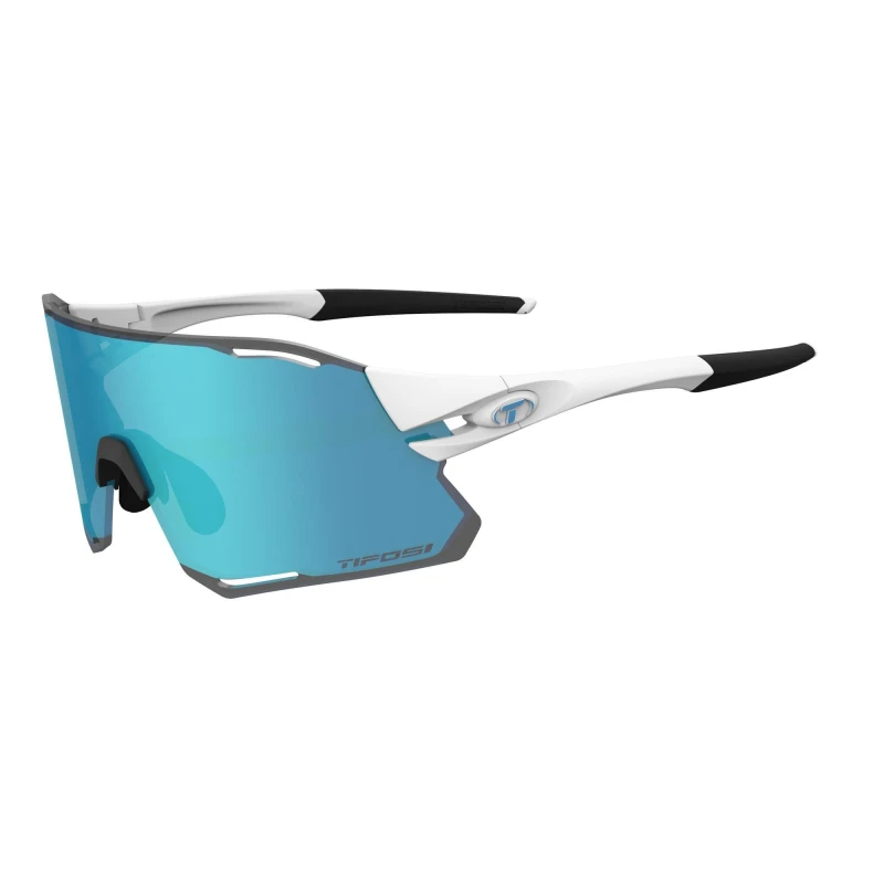 Image of Tifosi Rail Race Interchangeable Clarion Lens Sunglasses Matte White unisex One Size