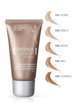 image of BioNike Defence Color Hydra Moisturizing Foundation SPF15 Color 102 Sable 30ml