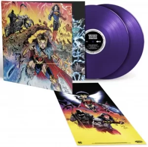 image of DC Comics Dark Nights: Death Metal LP purple