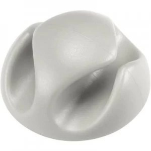 Image of Cable mount Self adhesive Green 558363