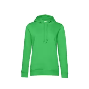 Image of B&C Womens/Ladies Organic Hoodie (M) (Apple Green)