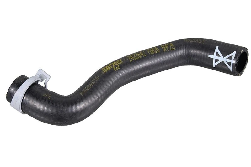 Image of METZGER 2422642 Radiator Hose Front, with clamp Radiator Hose (475)