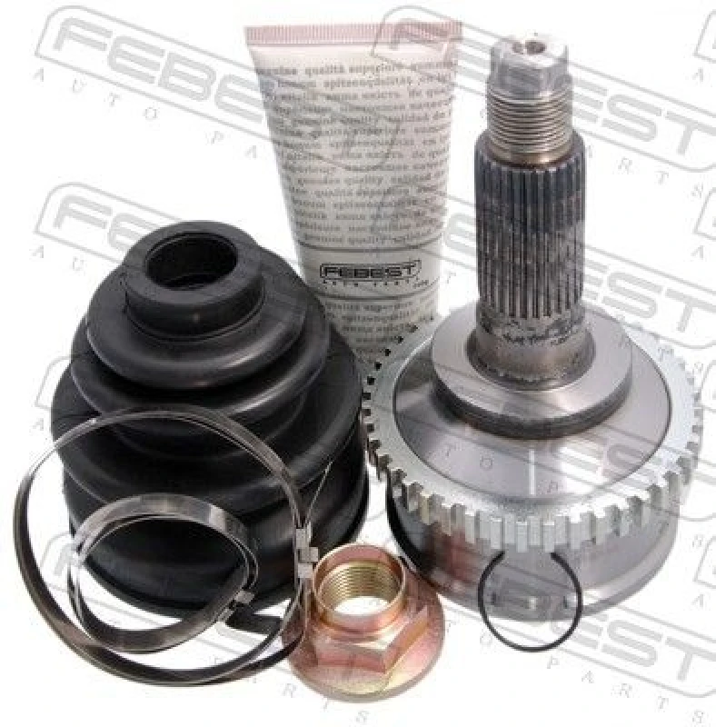 Image of FEBEST 0510-018A44 Joint, drive shaft Front Axle, with ABS sensor ring Joint,drive shaft (236)