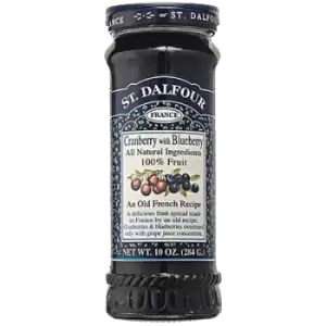 Image of St Dalfour Cranberry & Blueberry Fruit Spread 284g