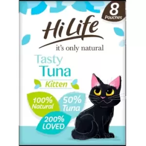 image of Hilife Tasty Tuna Kitten Food 8Pcs