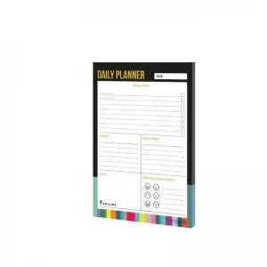 Collins Edge Rainbow Daily Planner Desk Pad 60 Sheets A5 ED15U1.99