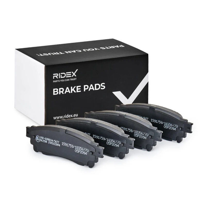 Image of RIDEX Brake pad set RIDEX 402B1913