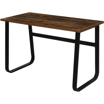 Image of Homcom - Industrial Writing Desk Laptop Table Home Office Study Workstation