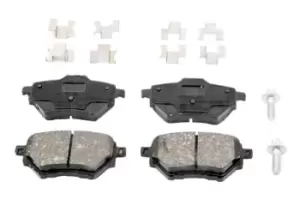 Image of MASTER-SPORT Brake pad set Premium not prepared for wear indicator 13046038712N-SET-MS Brake pads,Brake pad set, disc brake OPEL,PEUGEOT,TOYOTA