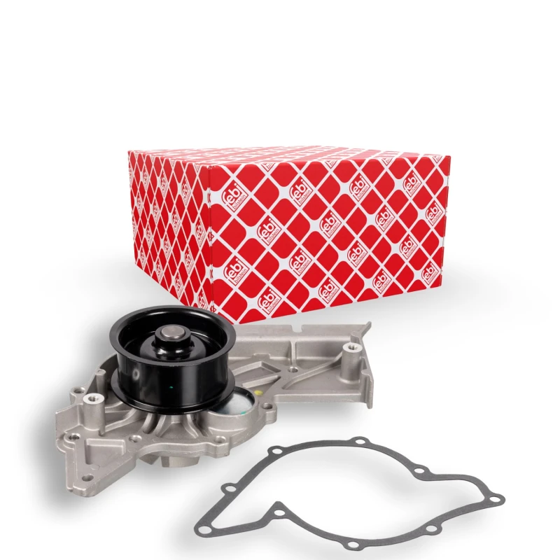 Image of FEBI BILSTEIN 29796 Water pump Cast Aluminium, with gasket/seal Cast Aluminium Water Pump (1260)