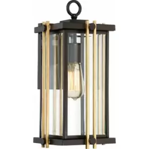 Image of Loops - Outdoor IP44 Wall Light Western Bronze LED E27 100W d02215