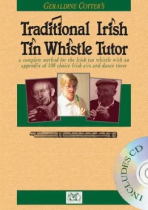 Image of Geraldine Cotters Traditional Irish Tin Whistle Tutor by Geraldine Cotter