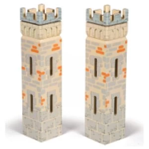 image of Papo Medieval Era: Weapon Master Castle - 2 Small Towers