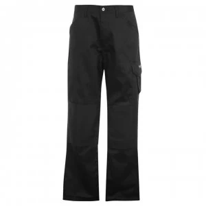 image of Dunlop Work Trousers Mens - Black