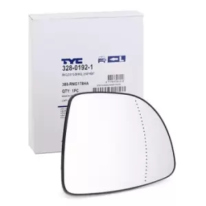 image of TYC Wing Mirror Glass RENAULT 328-0192-1 963669996R