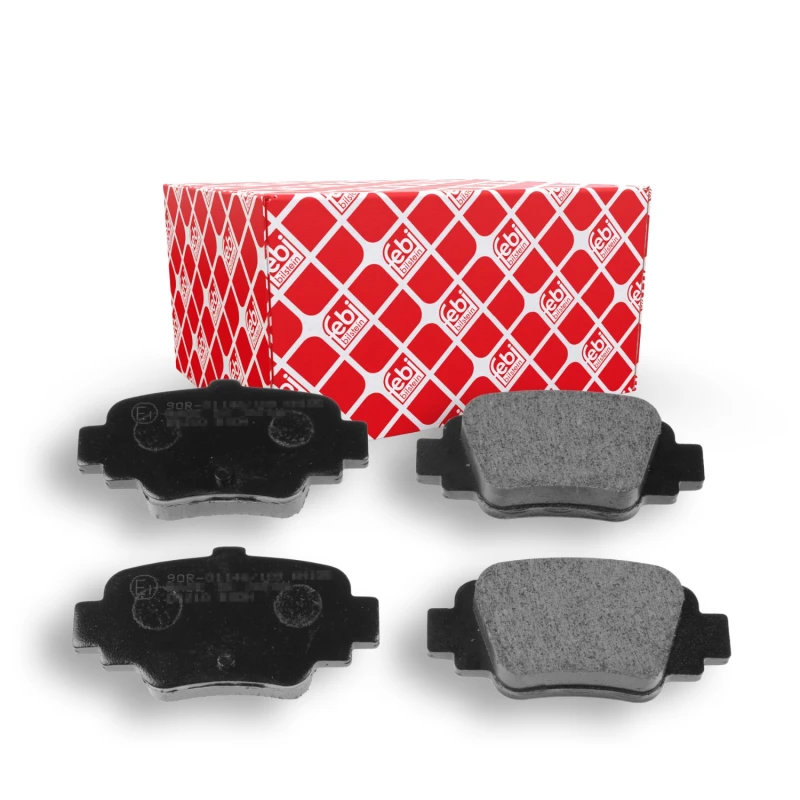 Image of FEBI BILSTEIN 16269 Brake pad set Rear Axle, excl. wear warning contact Brake Pad Set,disc brake (402)
