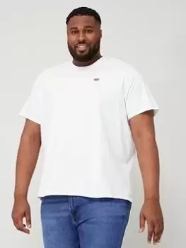 Image of Levis Big & Tall Small Logo T-Shirt - White