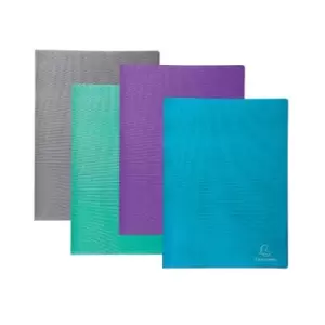 Image of Exacompta Teksto Display Book 30 Pocket A4 Assorted (Pack of 12) 88630E