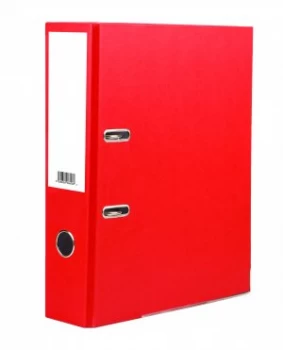 Image of Value Lever Arch File A4 Red PK10
