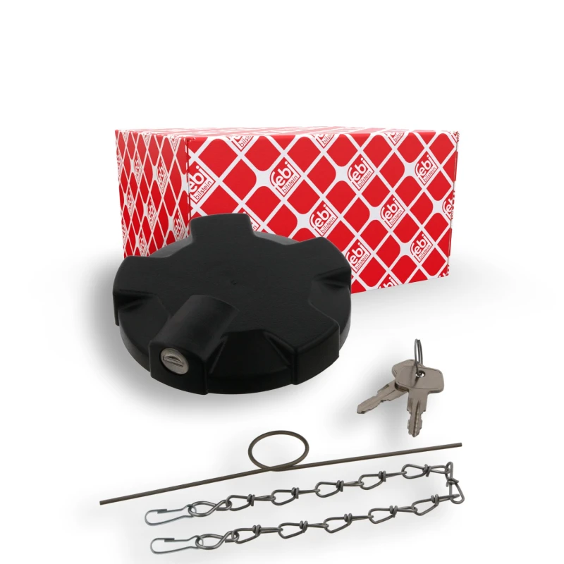 Image of FEBI BILSTEIN 06286 Cap, fuel tank with lock, with gasket/seal Cap,fuel tank (602)